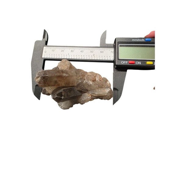 Rough Smoky Quartz Point Crystal Cluster - Picture 9 of 10